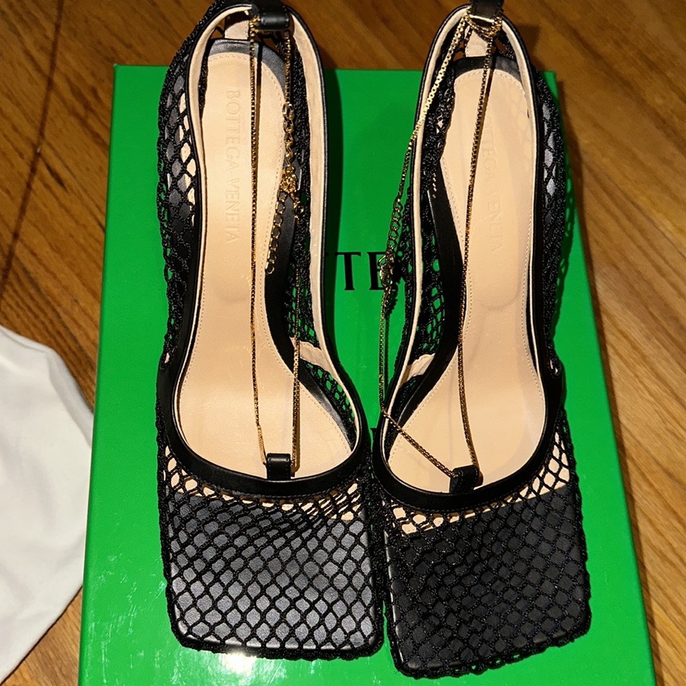 Bottega Veneta Mesh Heels